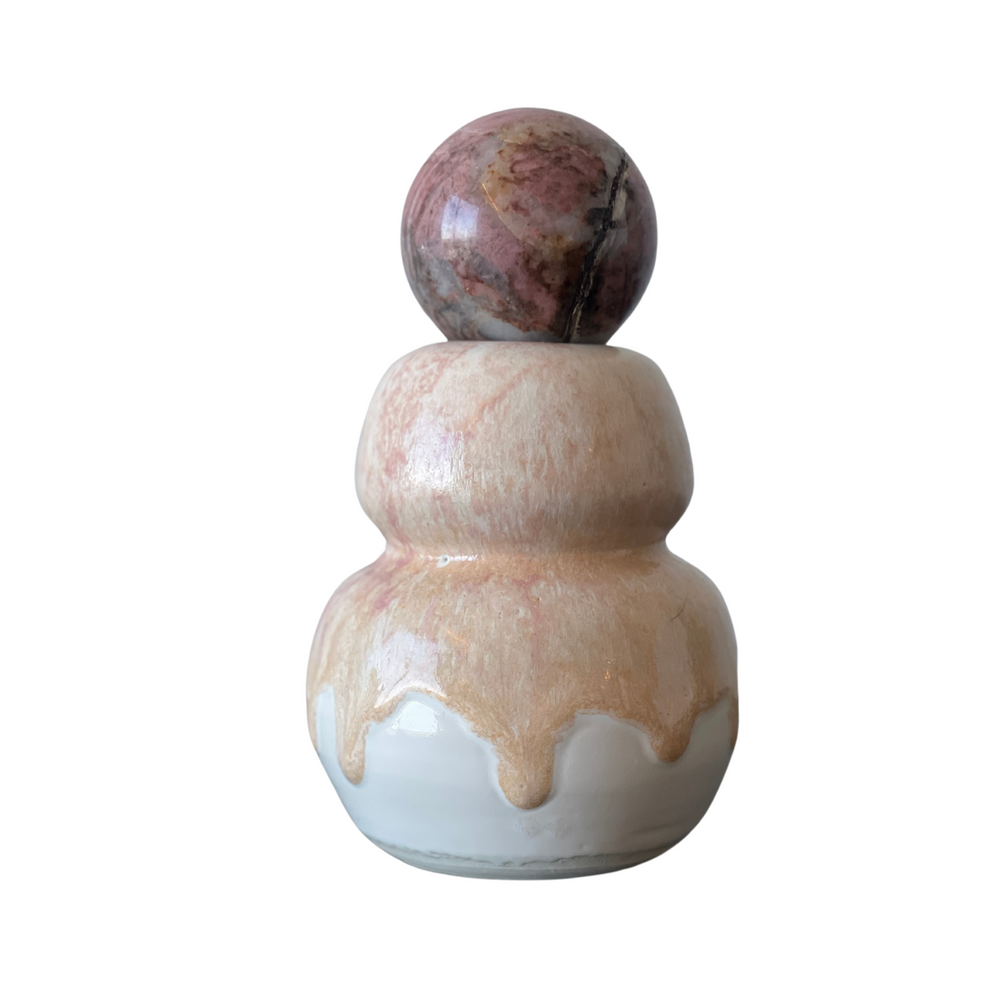 Handmade Porcelain Massage Candle